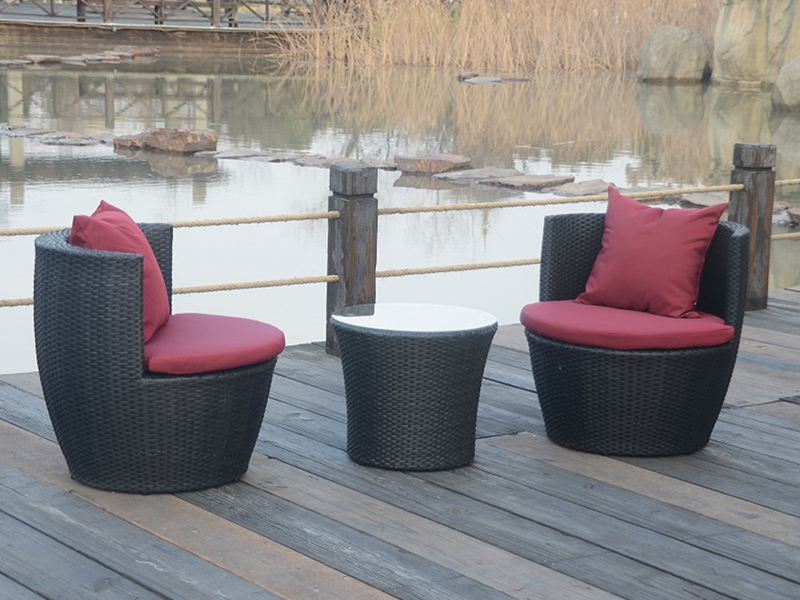 Ensemble de canapé en rotin YQR-173A